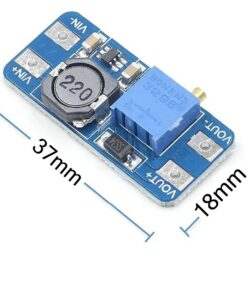 MT3608 DC-DC Boost Converter 2A – Step-Up Module 2V–24V to 5V/9V/12V/28V Adjustable