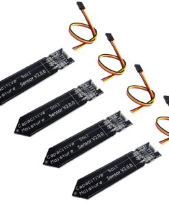 Capacitive Soil Moisture Sensor V2 – Analog Output 3.3–5.5V Corrosion-Resistant for Arduino & ESP32