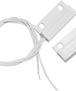 MC-38 Magnetic Door Window Sensor – Normally Closed (NC) Wired Reed Switch Alarm Contact