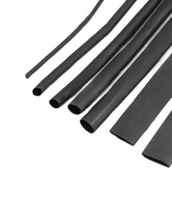 Heat Shrink Tubing Black – 1mm to 3.5mm Sizes 5m| Insulation Sleeve for Wires & Electronics
