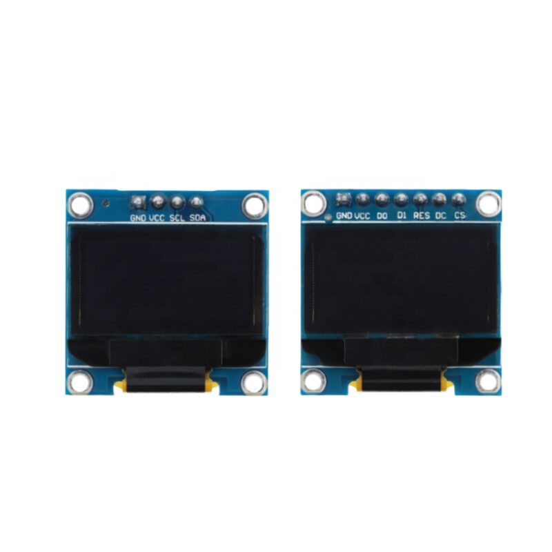 0.96" OLED Display Module 128x64 SSD1306 – I2C/SPI White Blue Blue-Yellow | 4-Pin & 7-Pin