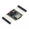 ESP32-C3 SuperMini Development Board Top with header pins on the side