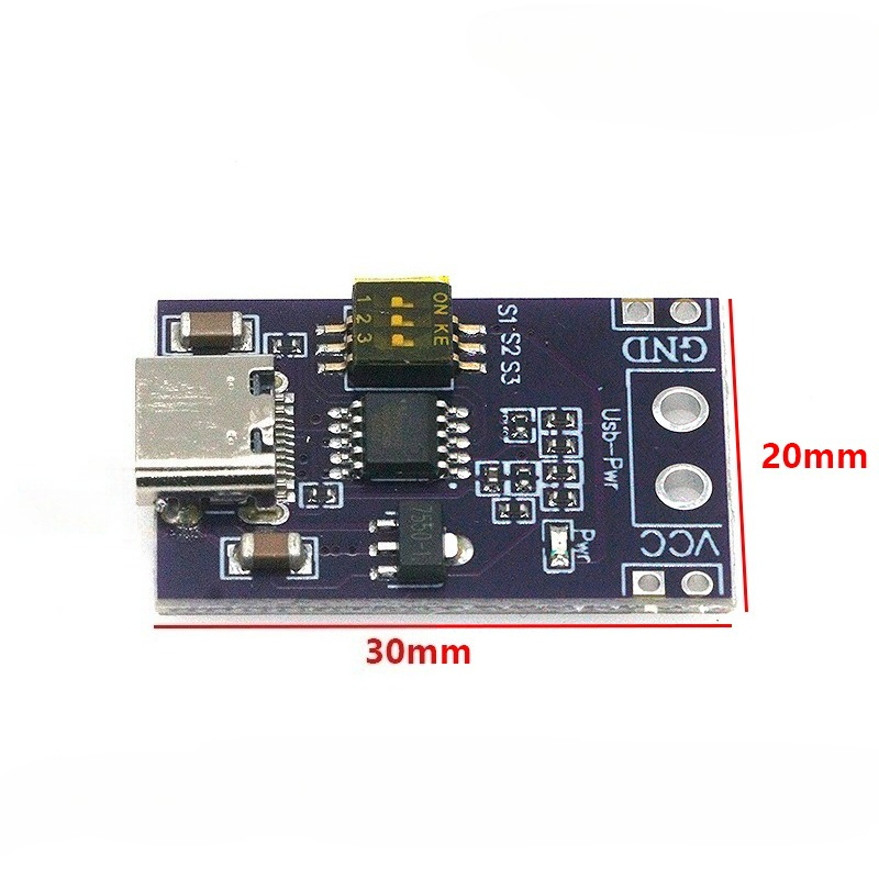 USB-C PD QC AFC Fast Charge Trigger Module – 5V 9V 12V 15V 20V Fixed Output Board for Power Testing - Image 7