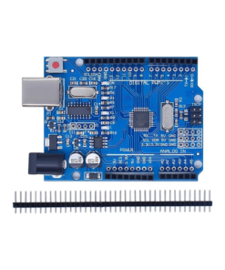 Alternative view of UNO R3 ATmega328P Development Board Starter Kit with Breadboard, LEDs & Accessories (CH340G)