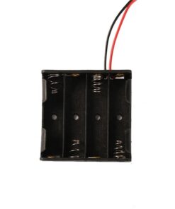 Alternative view of AA Battery Holder (2AA / 4AA) with Wire Leads – 3V / 6V Battery Case for Arduino, DIY Electronics & Projects
