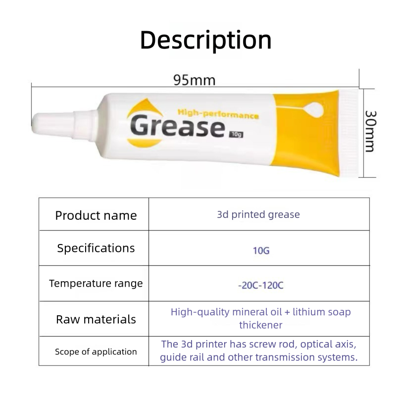 3D Printer Lubricant Grease & Oil – High Performance for Lead Screw, Linear Rail & Bearings Maintenance - Image 4