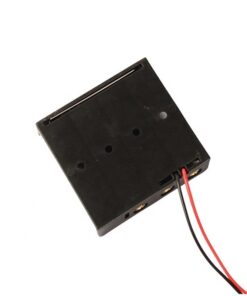 back of a 4AA battery holder with leads
