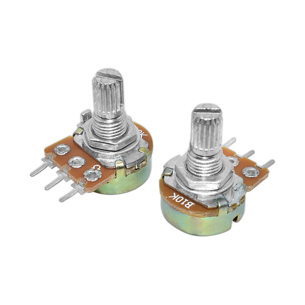 2 10K Potentiometers facing opposite direction