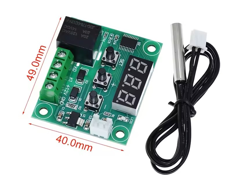 Stock XH-W1209 DC 12V Digital Temperature Controller W1209 - Image 5