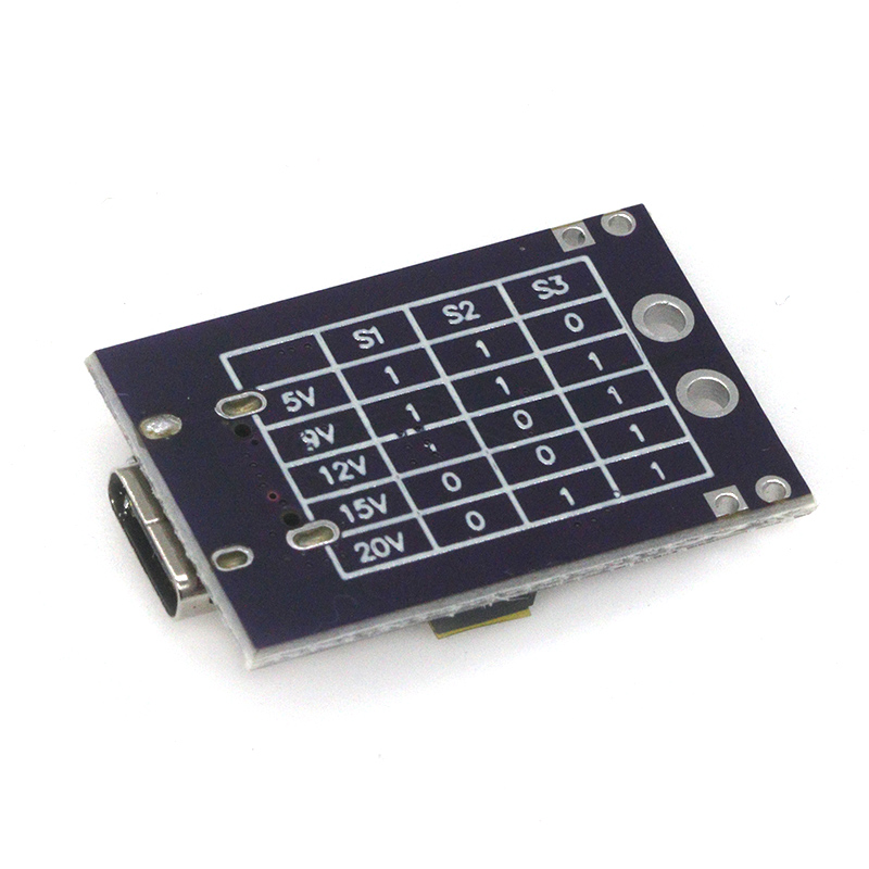 USB-C PD QC AFC Fast Charge Trigger Module – 5V 9V 12V 15V 20V Fixed Output Board for Power Testing - Image 4