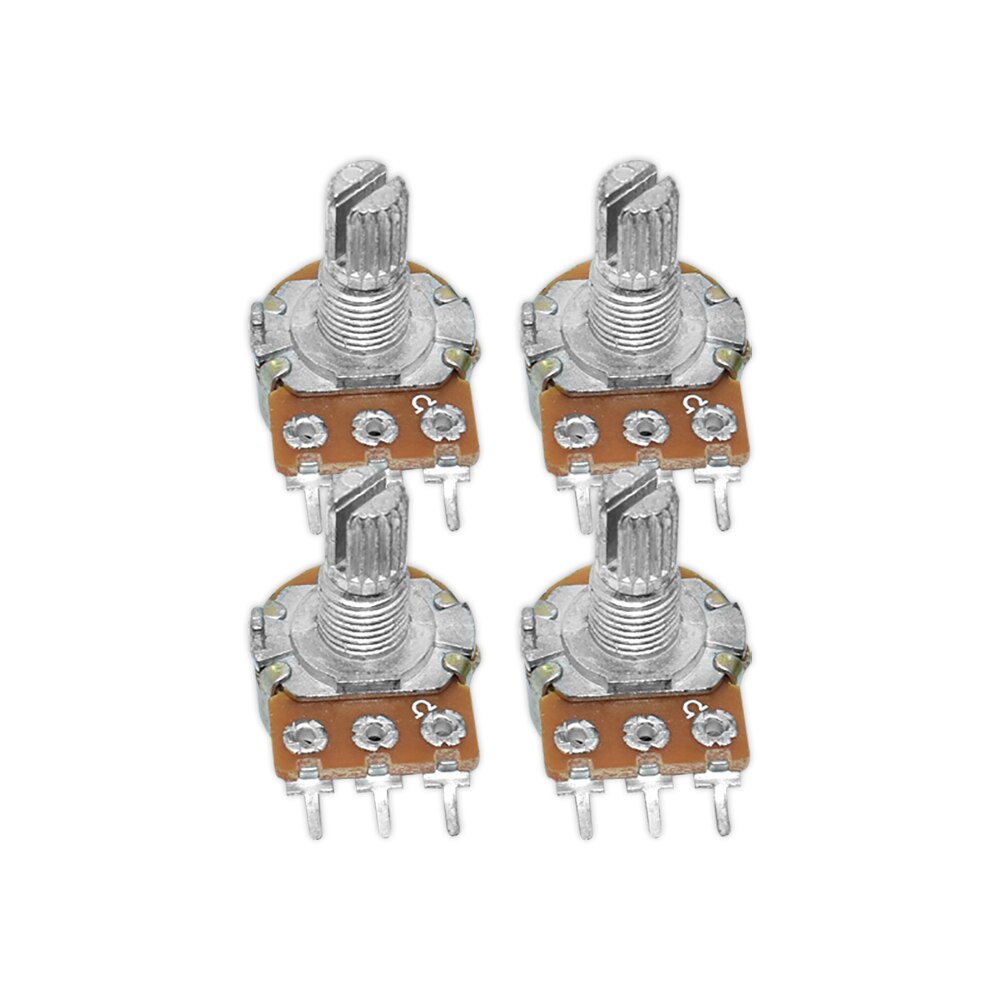 Four Potentiometers in a grid of 2x2