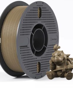 Latte (Brownish colour) PETG 3D Printer 1.75mm filament on a plastic spool/reel