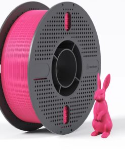 Rose Red (pinkish colour) PETG 3D Printer 1.75mm filament on a plastic spool/reel